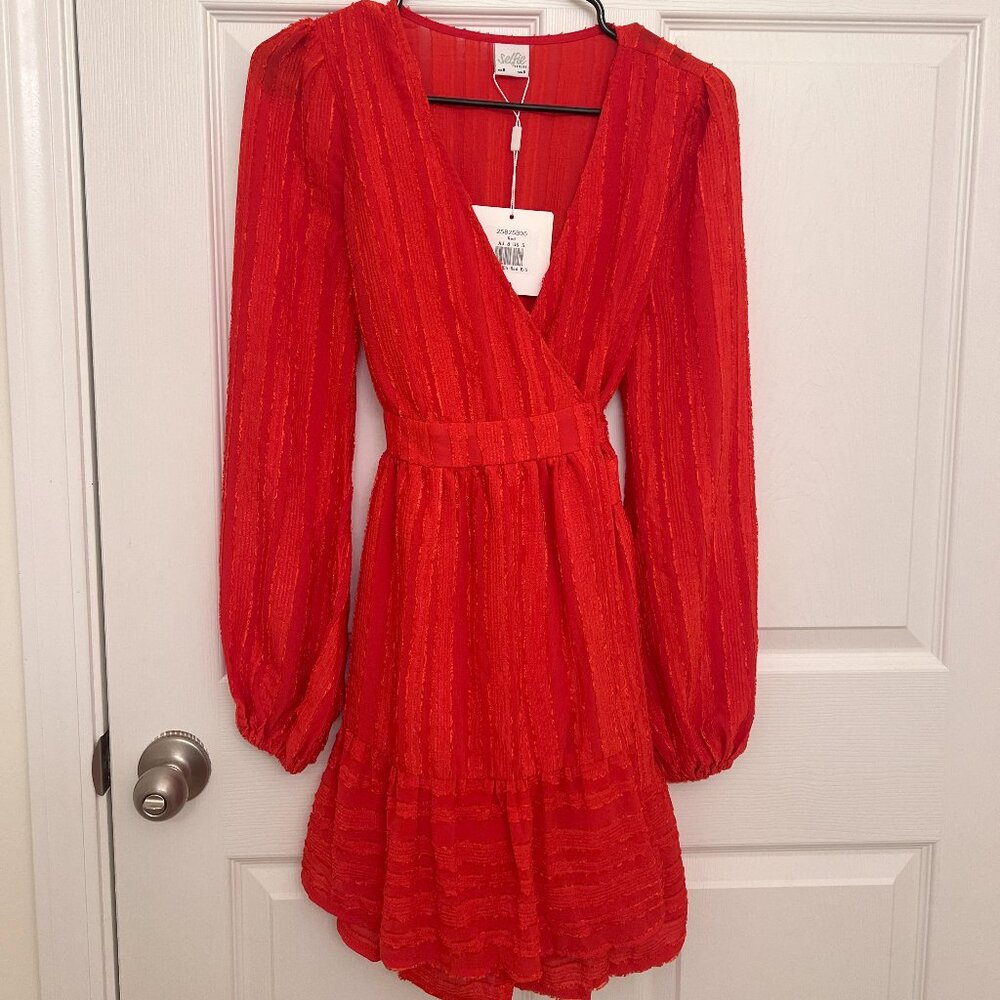 Red Wrap Dress